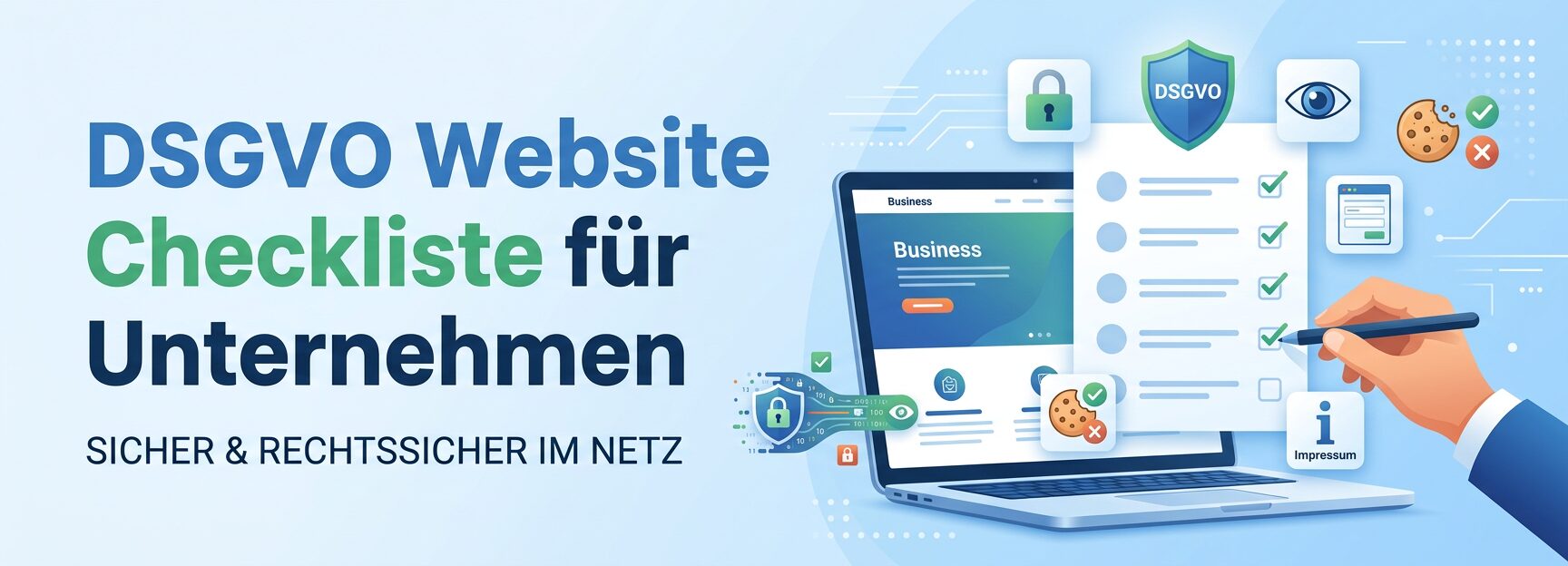 DSGVO Website Checkliste für Unternehmen
