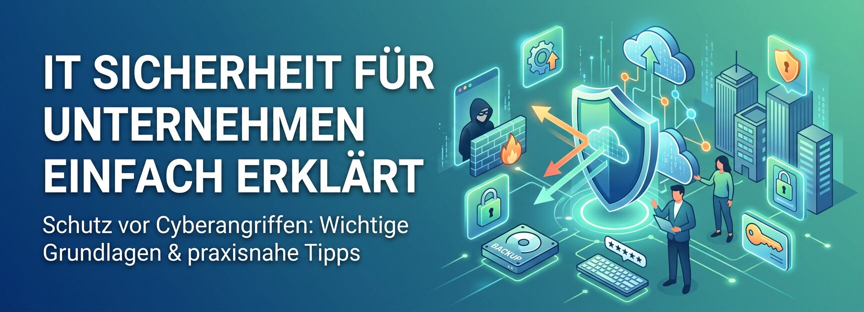 IT Sicherheit für Unternehmen einfach erklärt