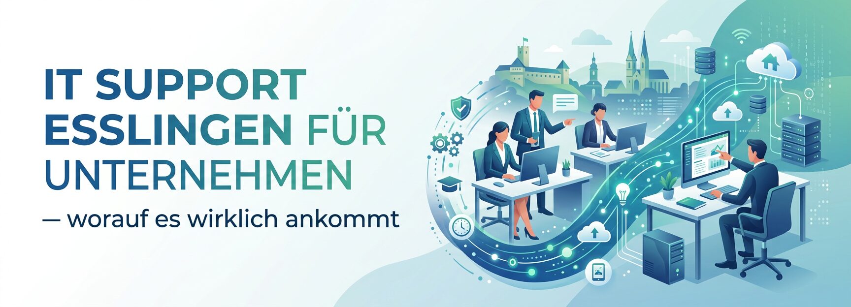IT Support Esslingen für Unternehmen – worauf es wirklich ankommt