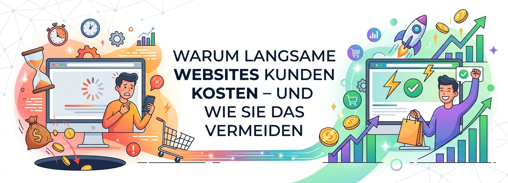 Warum langsame Websites Kunden kosten – und wie Sie das vermeiden