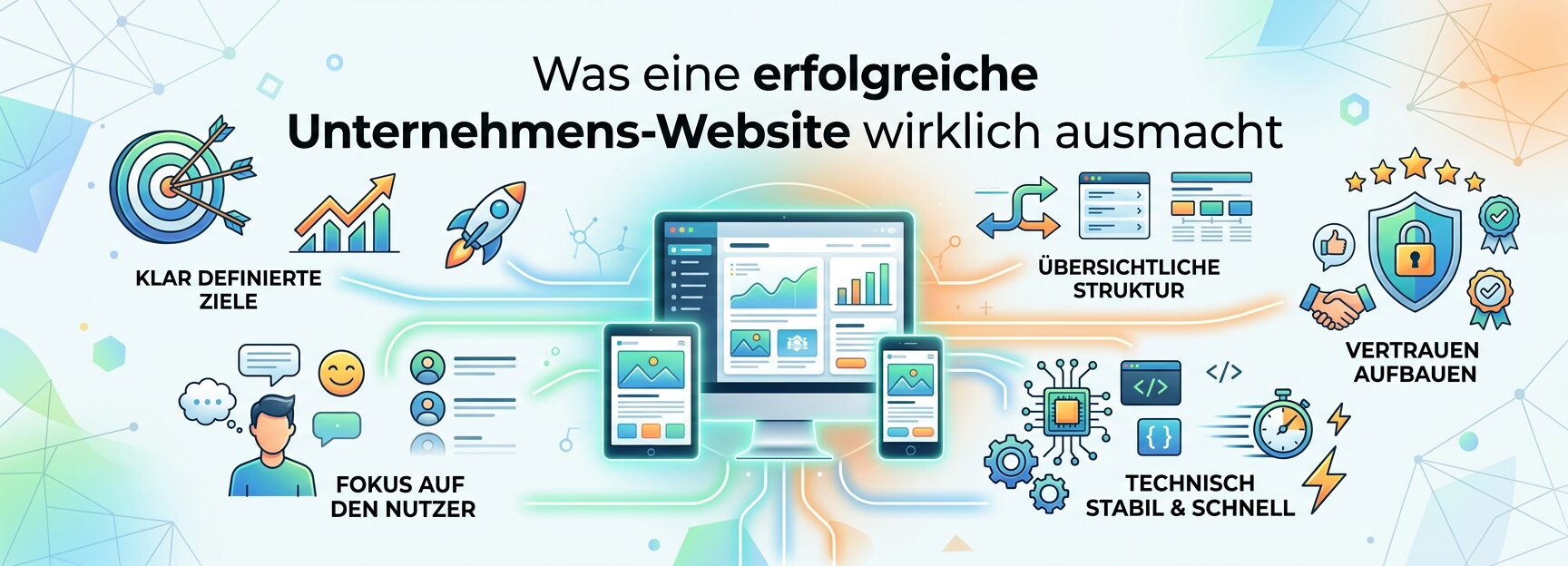 Was eine erfolgreiche Unternehmens-Website wirklich ausmacht