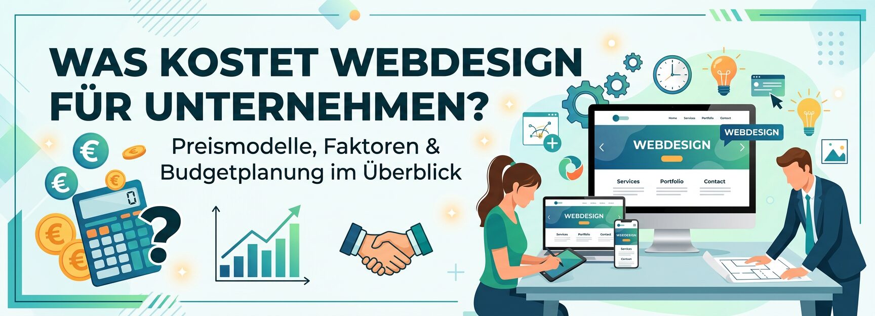 Was kostet Webdesign für Unternehmen?