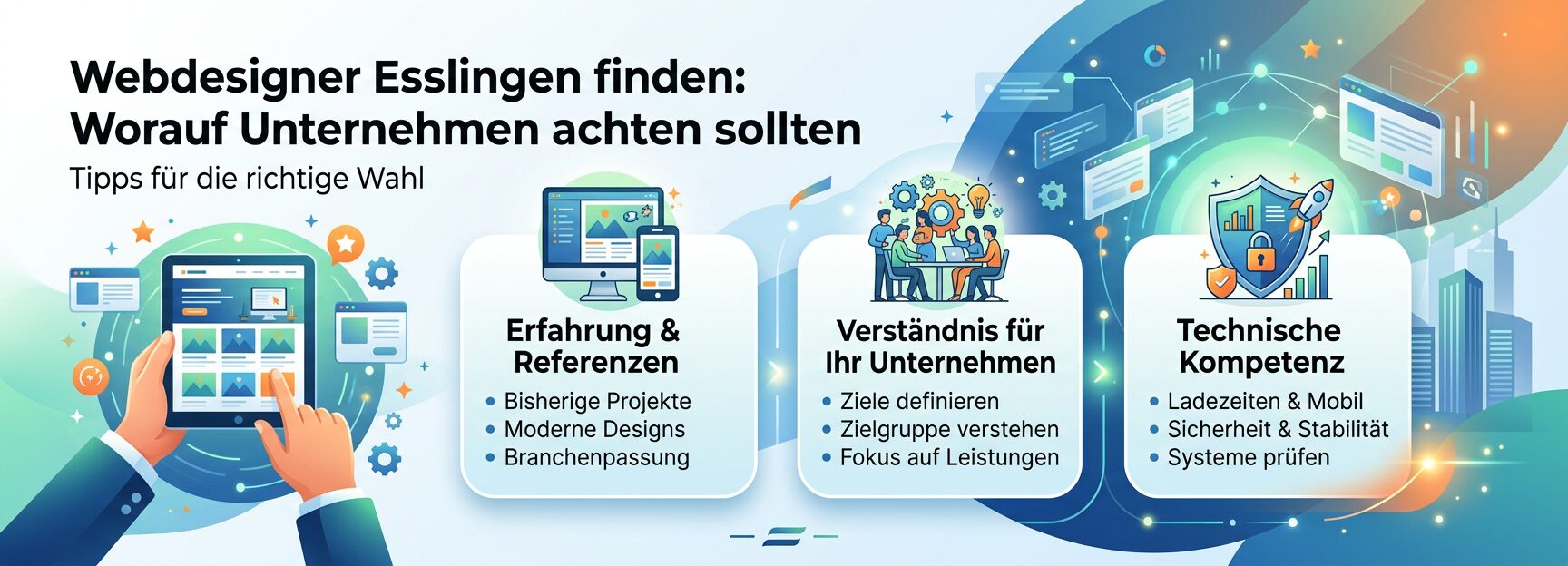 Webdesigner Esslingen finden: Worauf Unternehmen achten sollten
